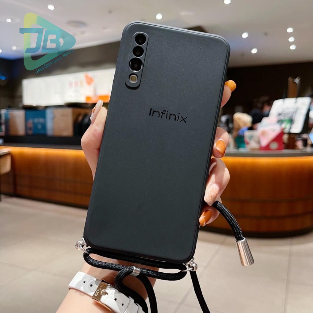 SOFTCASE SLINGCASE ORIGINAL SILIKON PELINDUNG KAMERA INFINIX HOT 8 9 10 PLAY JB5446