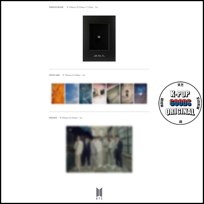 BTS Album - BE (DELUXE EDITION) [ALBUM SEALED READY STOCK]