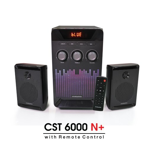 Speaker Simbadda Bluetooth CST 6000N+ Subwoofer Bass Power LED Display Speaker Bluetooth Simbadda CST 6000N+ Subwoofer Bass Power LED Display RGB Light  Simbadda Speaker CST6000N+ SPEAKER SIMBADDA CST 6000 N+ BLUETOOTH + WITH REMOTE