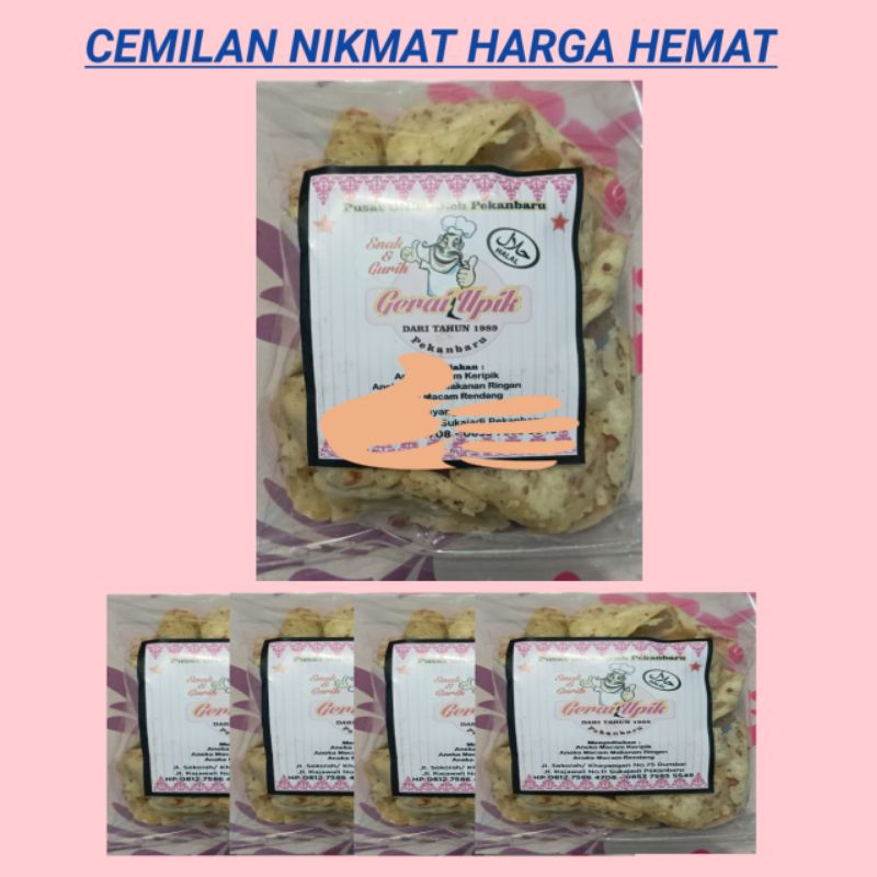 

Snack Cemilan Keripik Bawang Kacang Kedelai