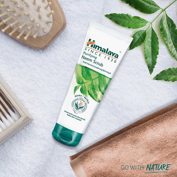 HIMALAYA PURIFYING NEEM SCRUB 50ML 100ML | Scrub Wajah