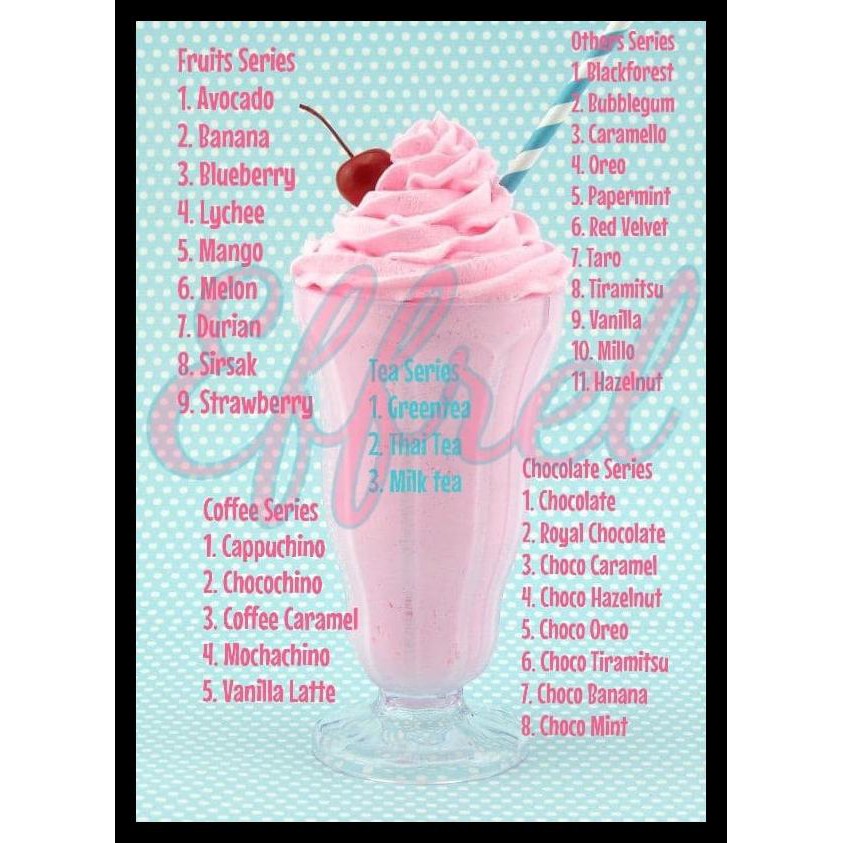 

Paket Tester 40Gr (Isi 25Pcs) Powder Drink/Bubuk Minuman Rasa