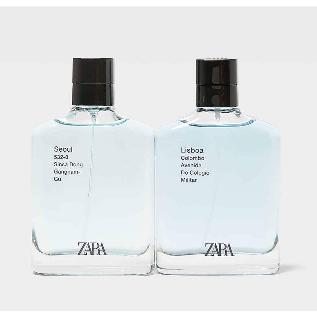 PARFUM ZARA PRIA Original Parfum cowok Zara Seoul 532-8 Sinsadong & Lisboa Colombo Avenida / ZARA