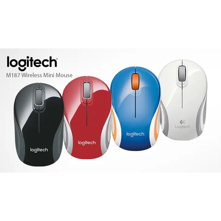 Mouse Wireless Logitech M187 Original