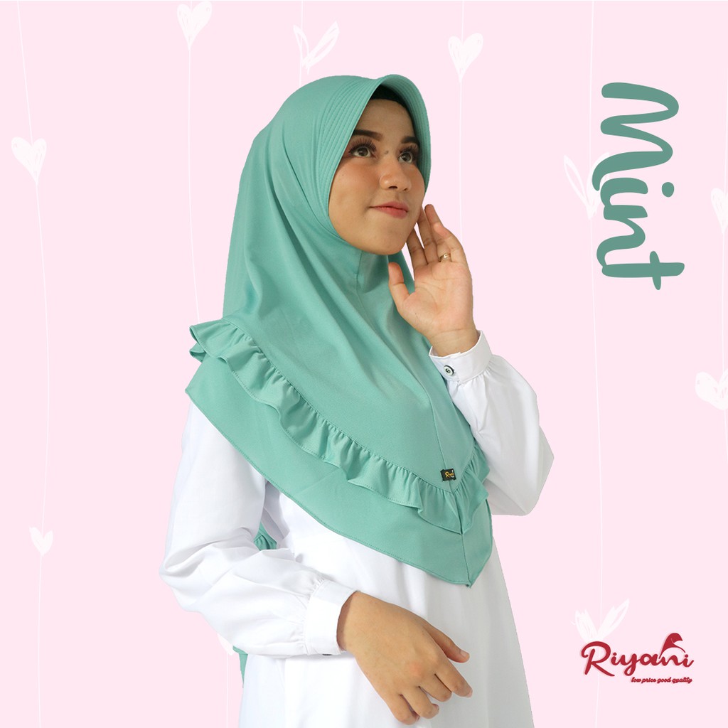 Shahida New Hijab bahan Stella by riyani ori