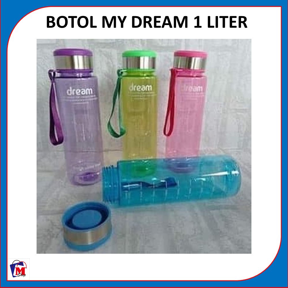 BOTOL DREAM 1 LITER MY BOTTLE SPORT BOTOL AIR MINUM JUMBO