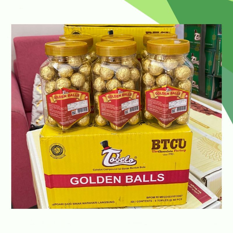 

COKLAT TOBELO GOLDEN BALL 1 KARTON ISI 6 TOPLES