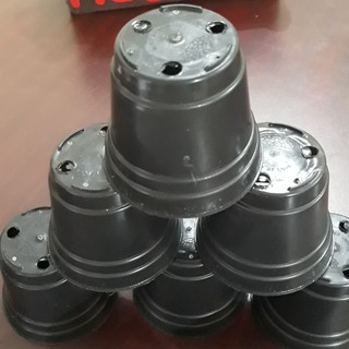  Jual  Pot  Plastik  8 cm warna hitam  Murah Shopee Indonesia