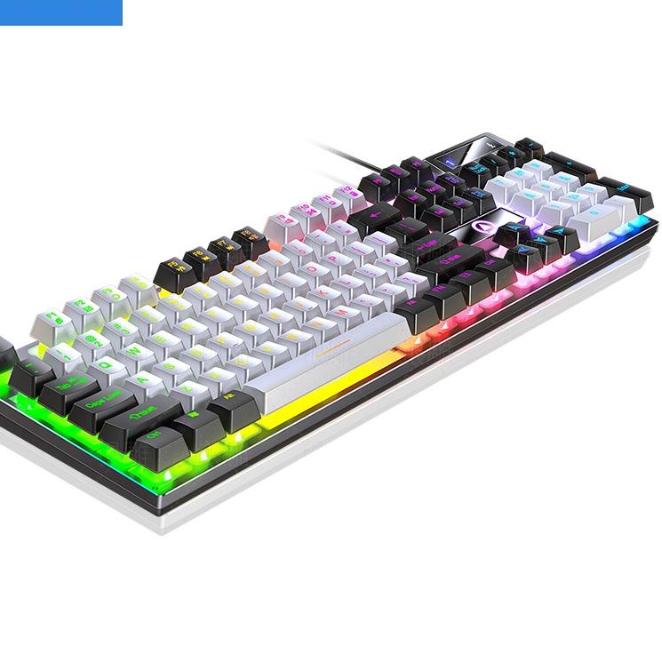 Stock Terbatas Bepop Gaming Keyboard  RGB Cable Light K500