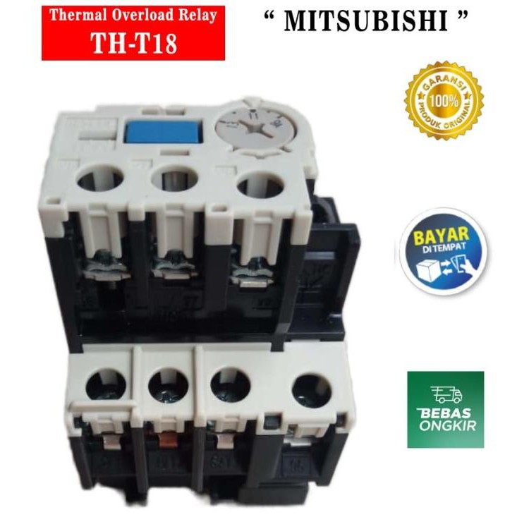 Thermal Overload Relay THT18 " MITSUBISHI " - 2,1A(1,7-2,5A)