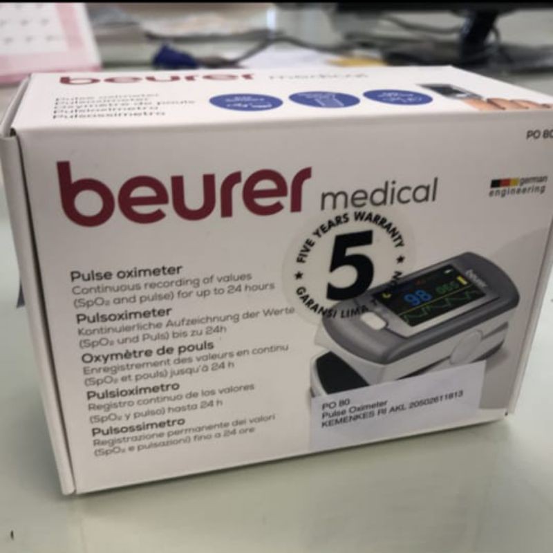 PULSE OXIMETER BEURER PO 80