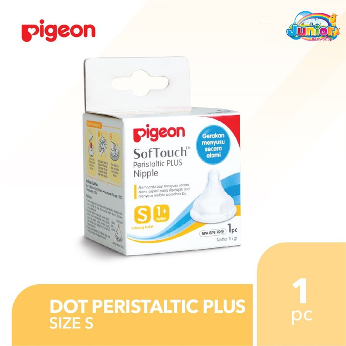 Pigeon Peristaltic Plus Nipple 1 Pcs