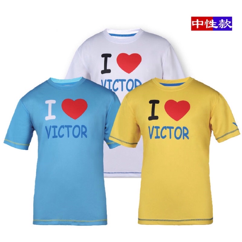Kaos Baju Badminton Bulutangkis Victor T 6023 Dijamin Original Victor