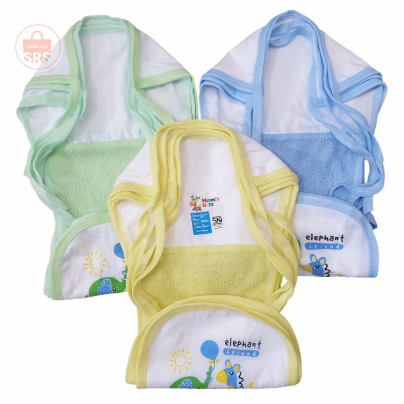 12 Pcs (1 Lusin) Popok Bayi Tali Double Handuk Newborn Popok Baby Bintik MG / E77  SNI / 1 LSN