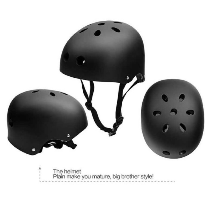 Helm Sepeda untuk Anak merk KUYOU*** - Hitam