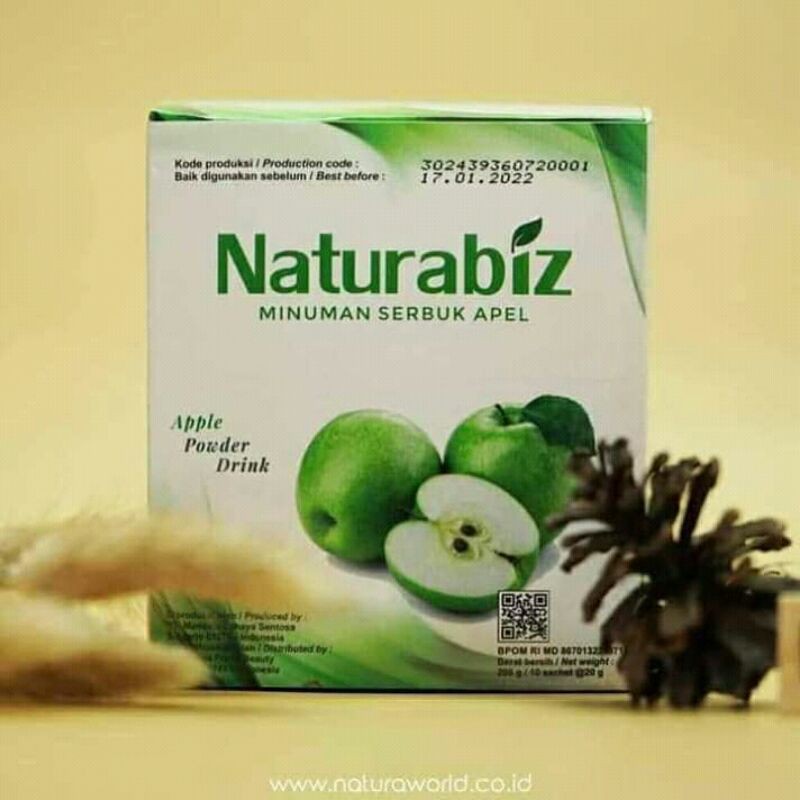 

NaBiz by Naturaworld serbuk ekstrak apel