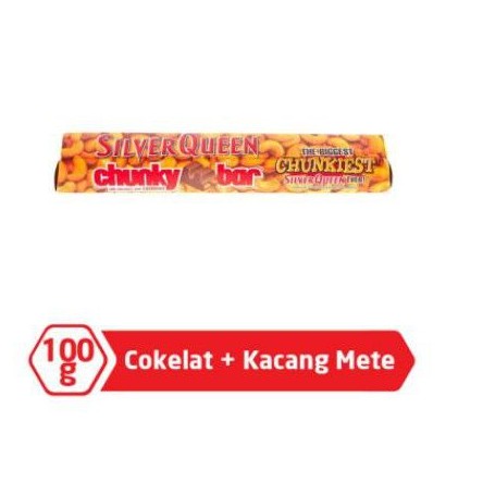 

SilverQueen Chunky Bar Cashews 100gr