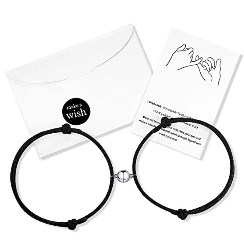 Gelang magnet couple / kado aniv / kado ultah / kado persahabatan / pacar
