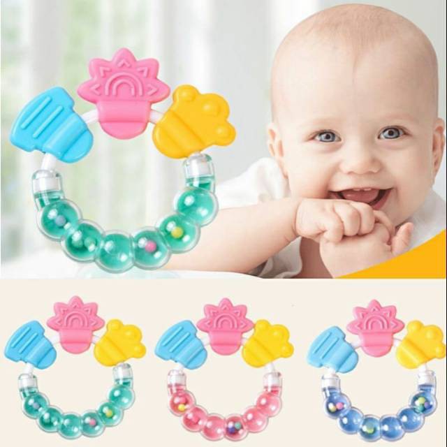 Chavelle Gigitan Baby Plus Mainan Baby, Teether baby, Gigitan bayi