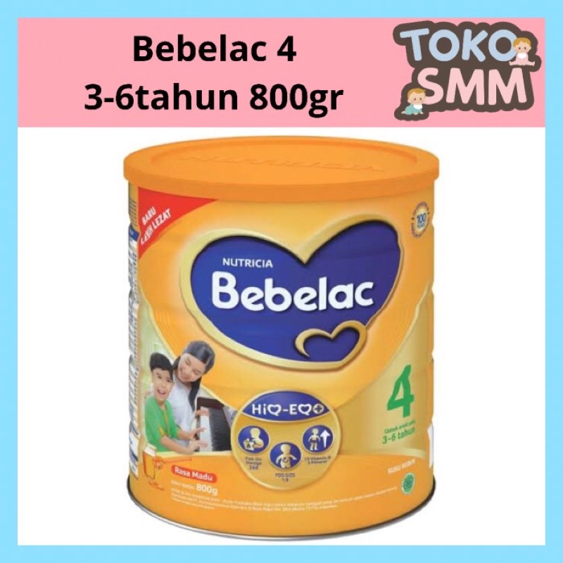

Bebelac 4 Susu Pertumbuhan Bubuk 800 gr vanila madu susu anak - SMM MART