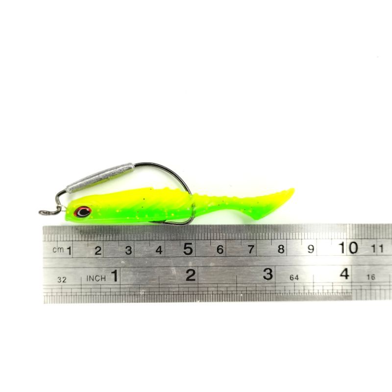 Softlure 8 cm - 5,5 gram Umpan Toman Gabus