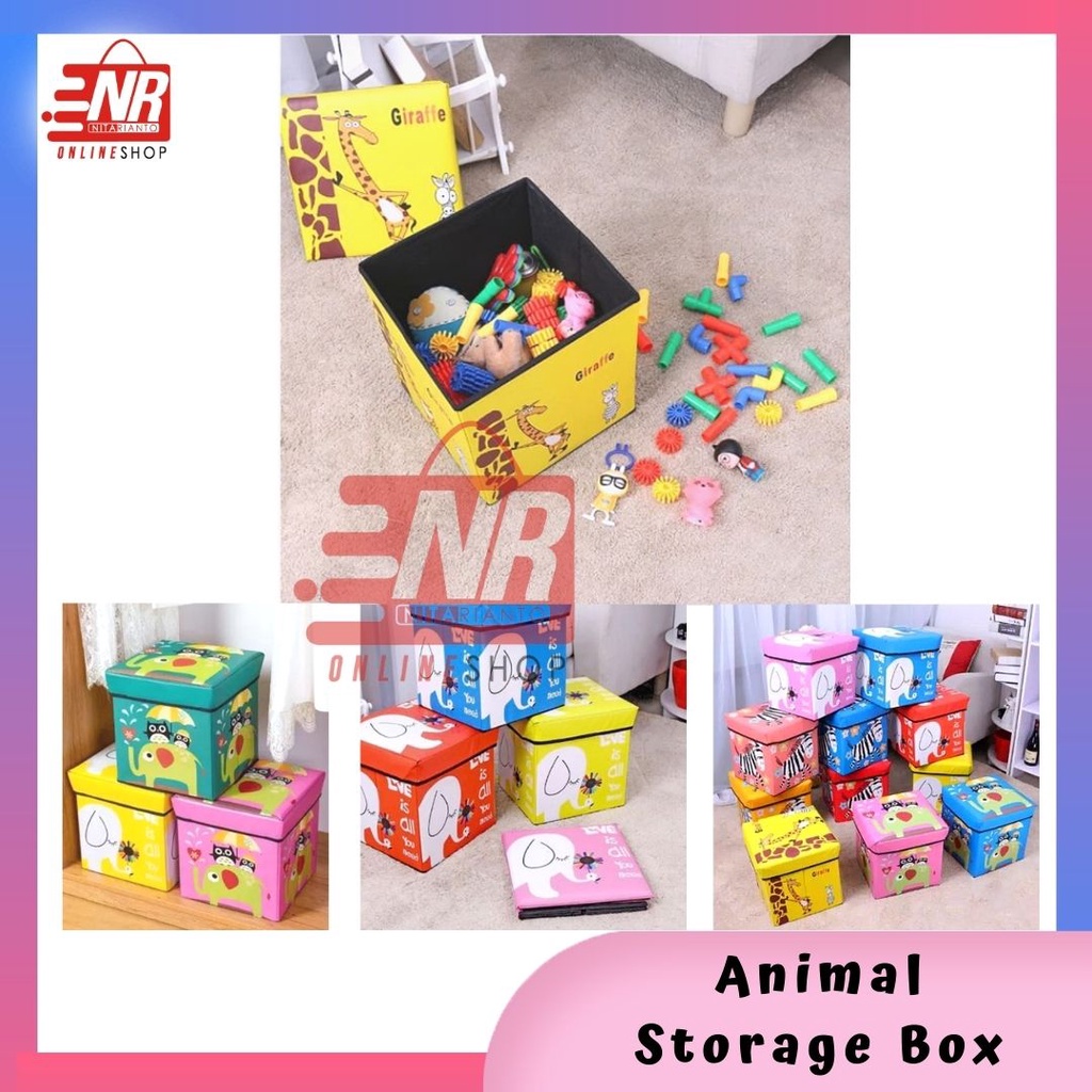 Animal storage box / Kotak mainan karakter / Box Organizer