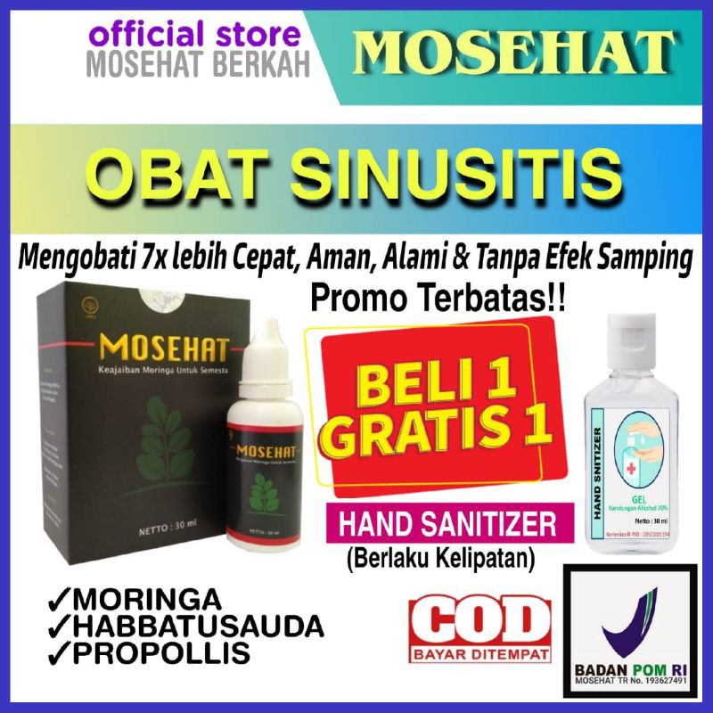 Mosehat Obat Sinusitis Ampuh Berkhasiat