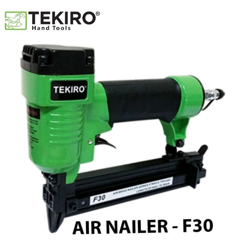 TEKIRO AIR NAILER F30 / MESIN STAPLES ANGIN PAKU TEMBAK / STAPLES GUN