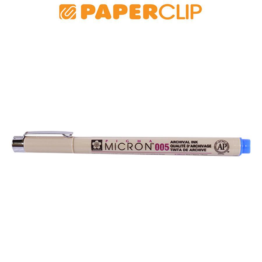 

BALLPOINT SAKURA PIGMA MICRON 005 BLUE