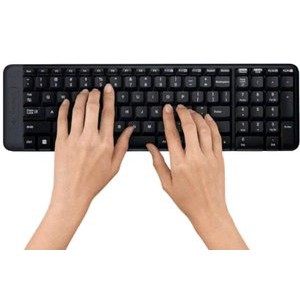 KEYBOARD MOUSE WIRELESS LOGITECH MK220