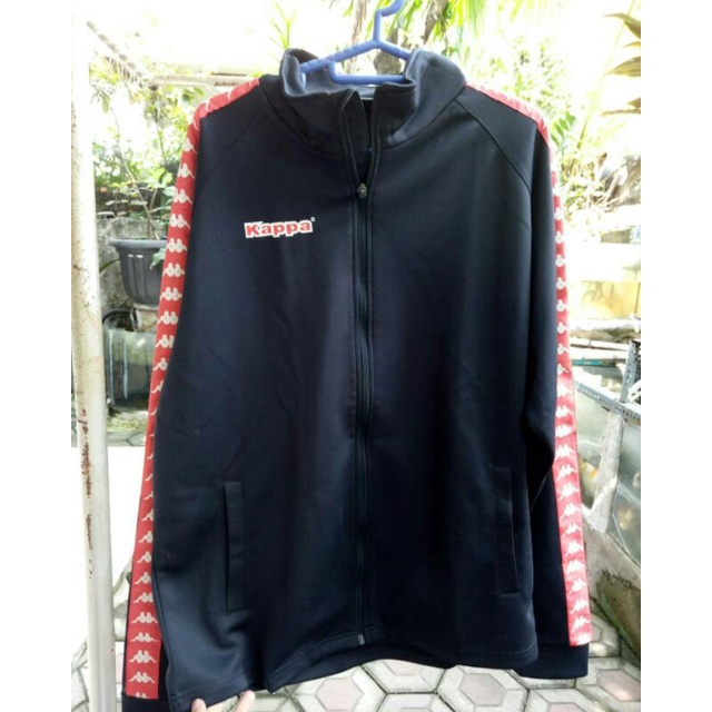 kappa jacket tracktop red tricot