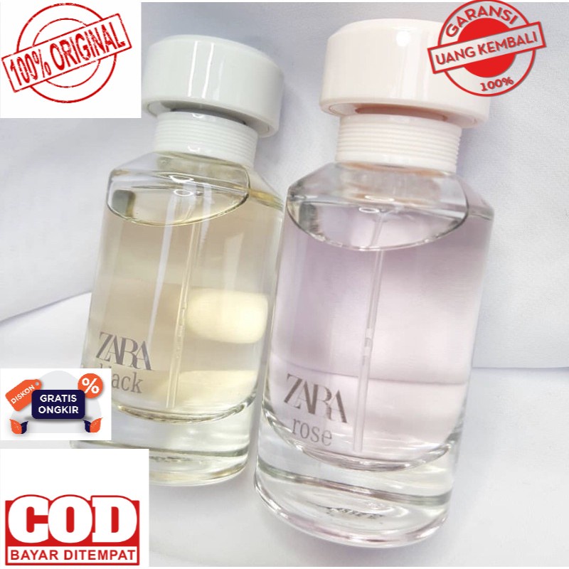 Paket Promo Zara Black Dan Zara Rose 50 ml