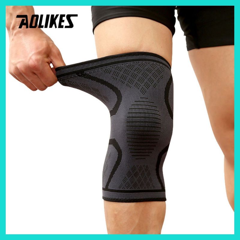{{ORIGINAL}} AOLIKES Pelindung Lutut Knee Support Pad Brace Fitness Gym