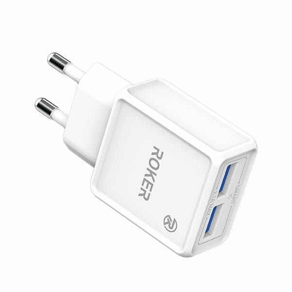 CHARGER - TC ROKER VELOCE 2.1A 2USB RK-C11