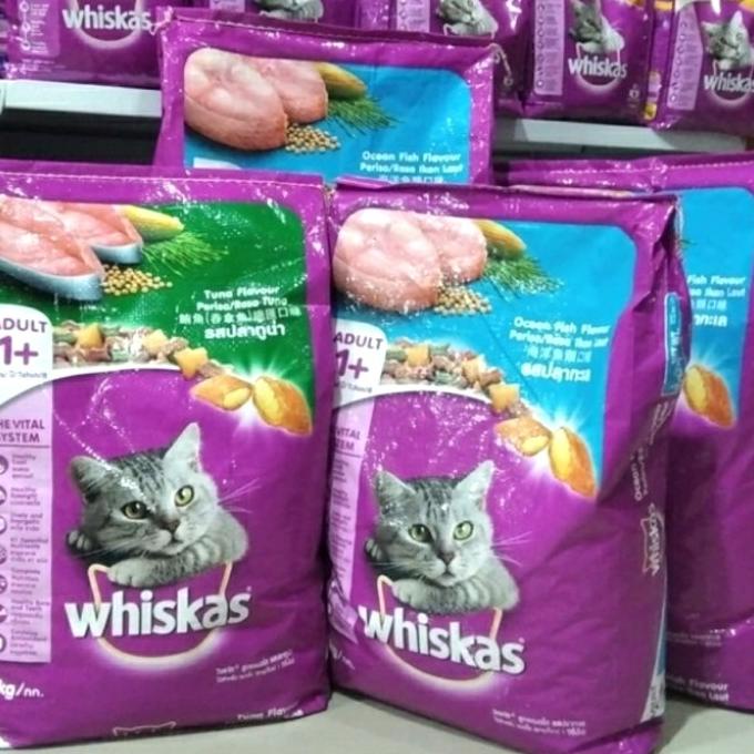 makanan kucing whiskas adult 7kg