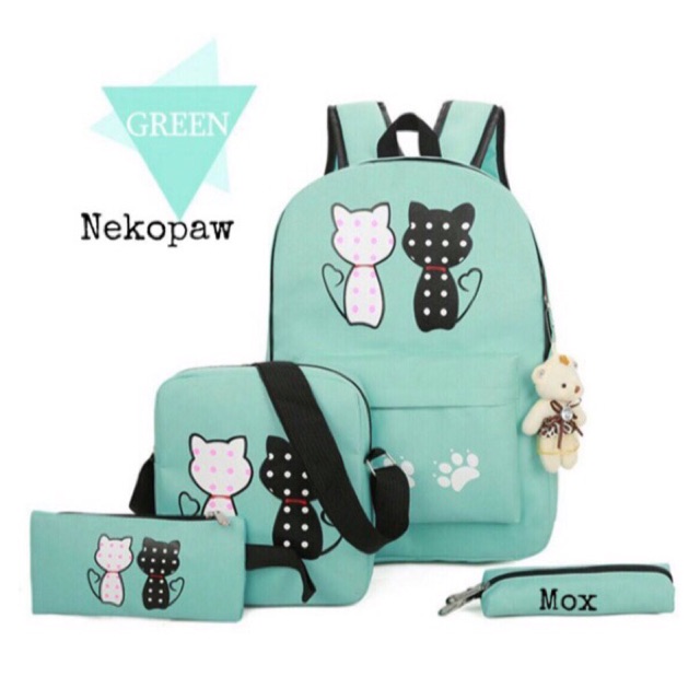 TOKAI BACKPACK 4IN1 TAS  PAKETAN TAS  SATU SET TAS  SEKOLAH 