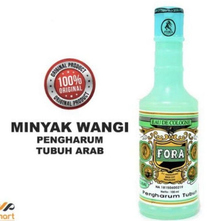 Fora EAU DE Cologne 100ml  - Minyak Wangi Fora - Pengharum Tubuh