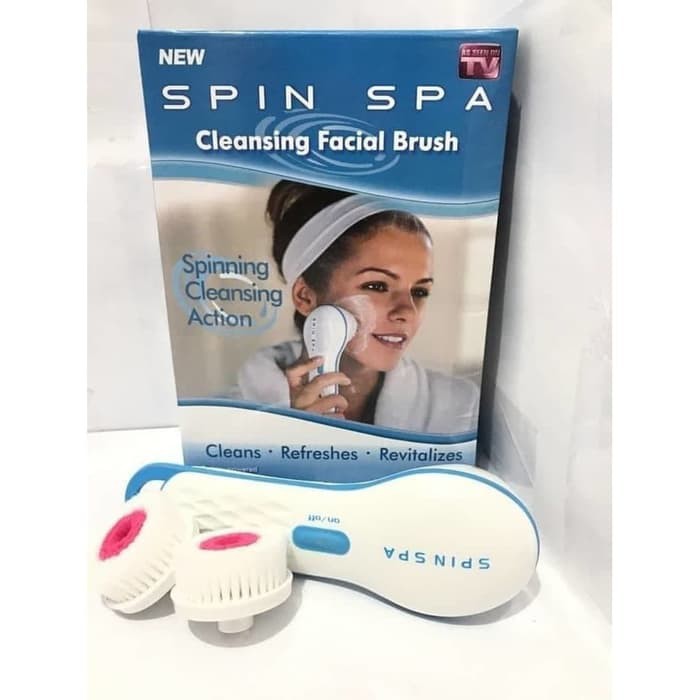 Spin Spa Cleansing Facial Brush - Pembersih Wajah