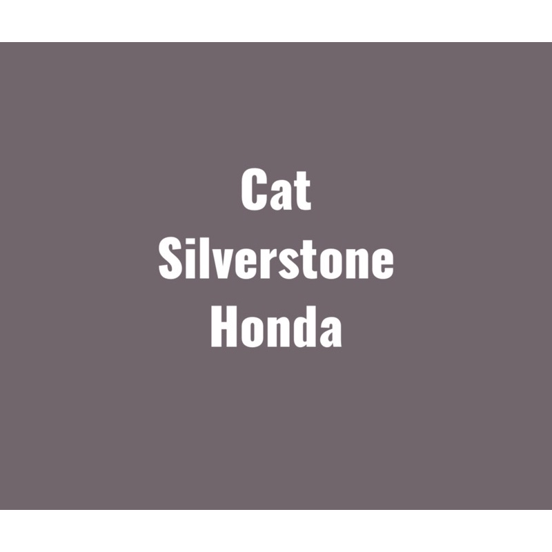 Cat Silverstone Honda