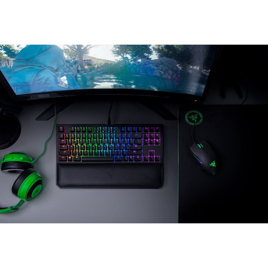 Keyboard Gaming RAZER BlackWidow Chroma V2 Mechanical - Green Switch