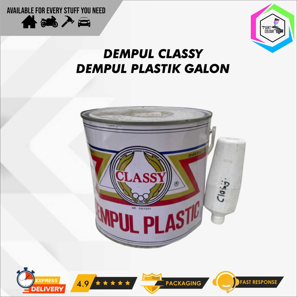 Dempul Classy Galon Mobil/Motor/Besi/Kayu