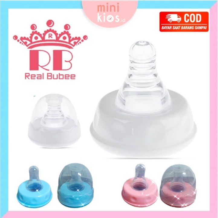 Dot Susu / Dot Real Bubee / Nipple Real Bubee / Dot Botol Susu Pompa Asi Real Bubee (ECER DOT SAJA)