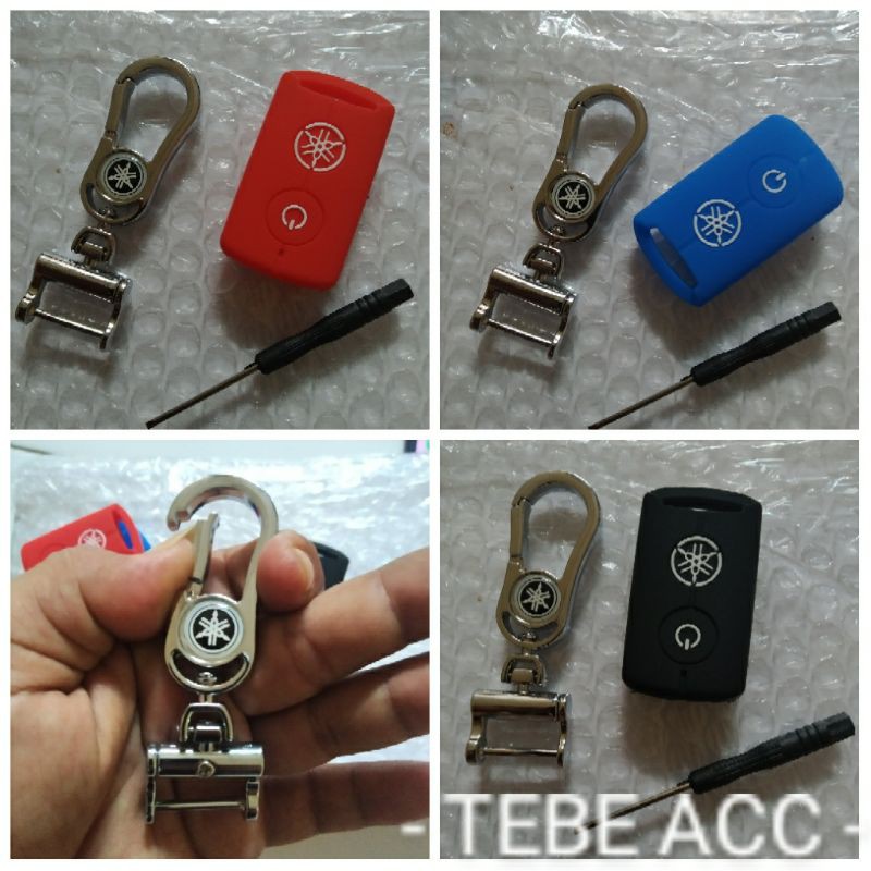 Silikon sarung kunci remote keyless yamaha Nmax 2020 2021 AEROX LEXI FREEGO XMAX Fazzio