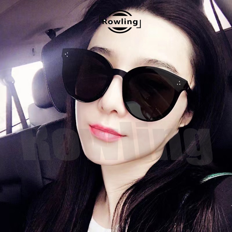 Rowling(ka-17)Kacamata Wanita Hitam  Pria  Anti Radiasi UV Fashion Sunglasses Eyewear Kacamata Andin Kacamata Fashion