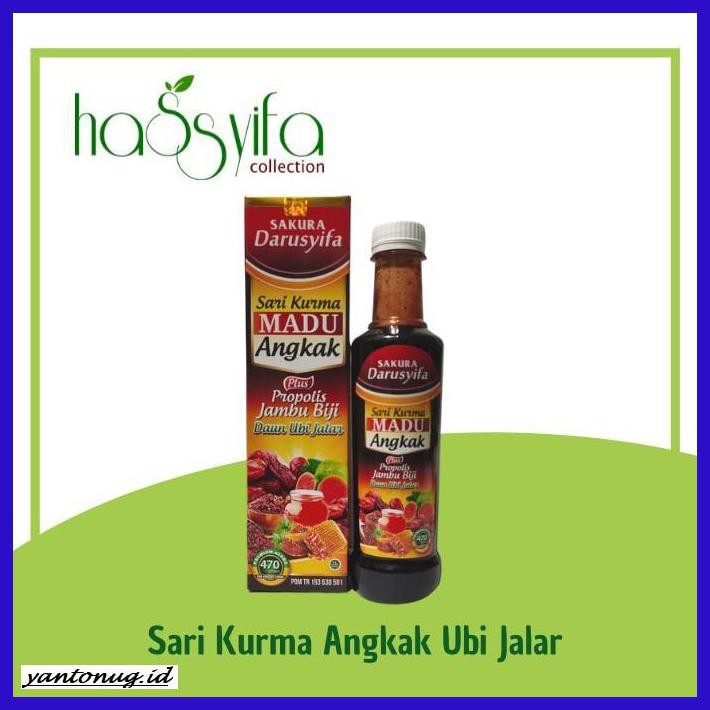 

OBAT-HERBAL- SARI KURMA MADU ANGKAK PROPOLIS JAMBU BIJI PLUS DAUN UBI JALAR -HERBALITY.