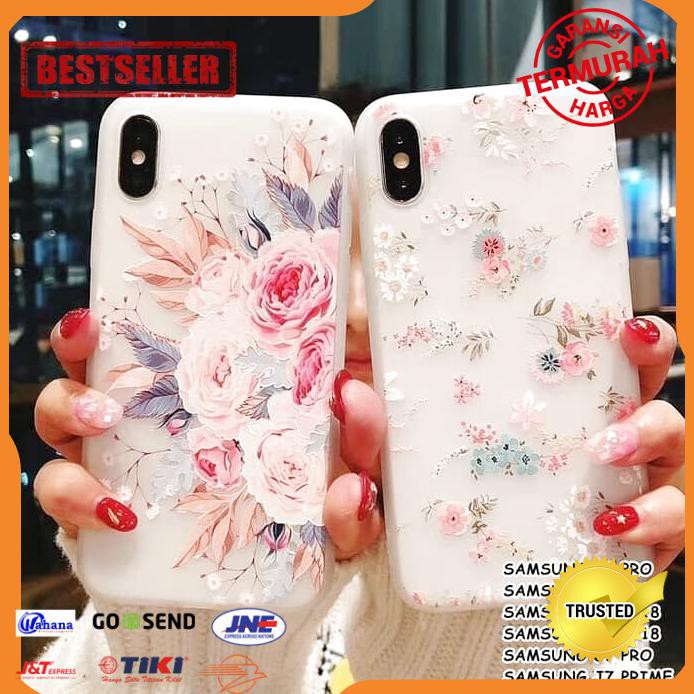 CASE HP SAMSUNG J2 PRO J4 J6 J8 2018 J7 PRO J7 PRIME FLOWER CASING