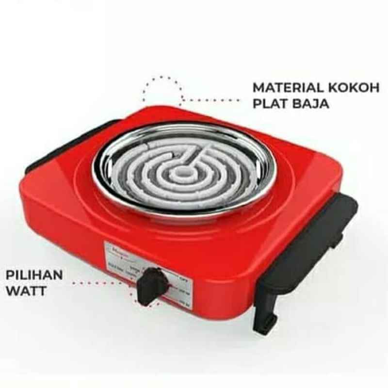 Kompor Listrik Maspion S 300 300 Watt Kompor Portable Maspion S-300 Electric Stove Maspion