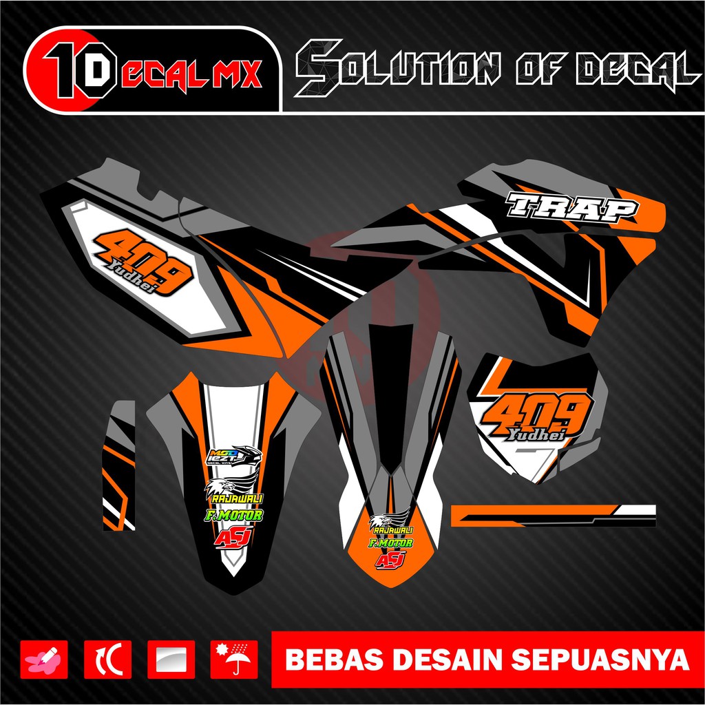 decal sticker klx gordon simple