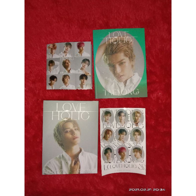 album only loveholic cover taeyong