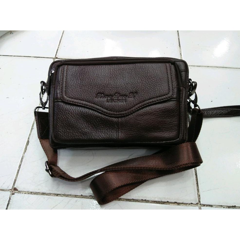 Paling Murah Handbag Tas Tangan Pria Asli Kulit Tas Pria Import
